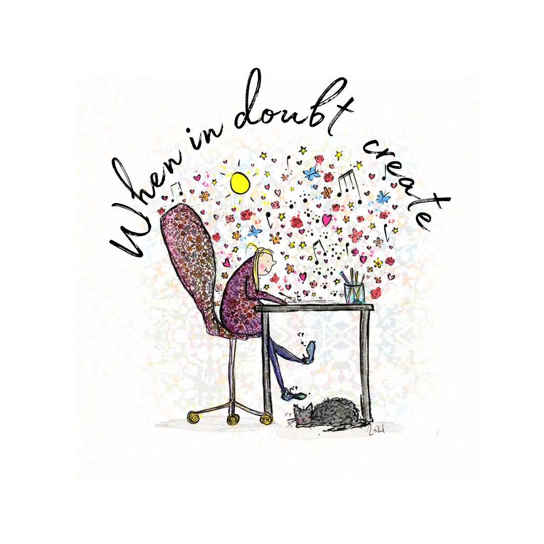 Small Creative Moments: Scribbles and Snapshots